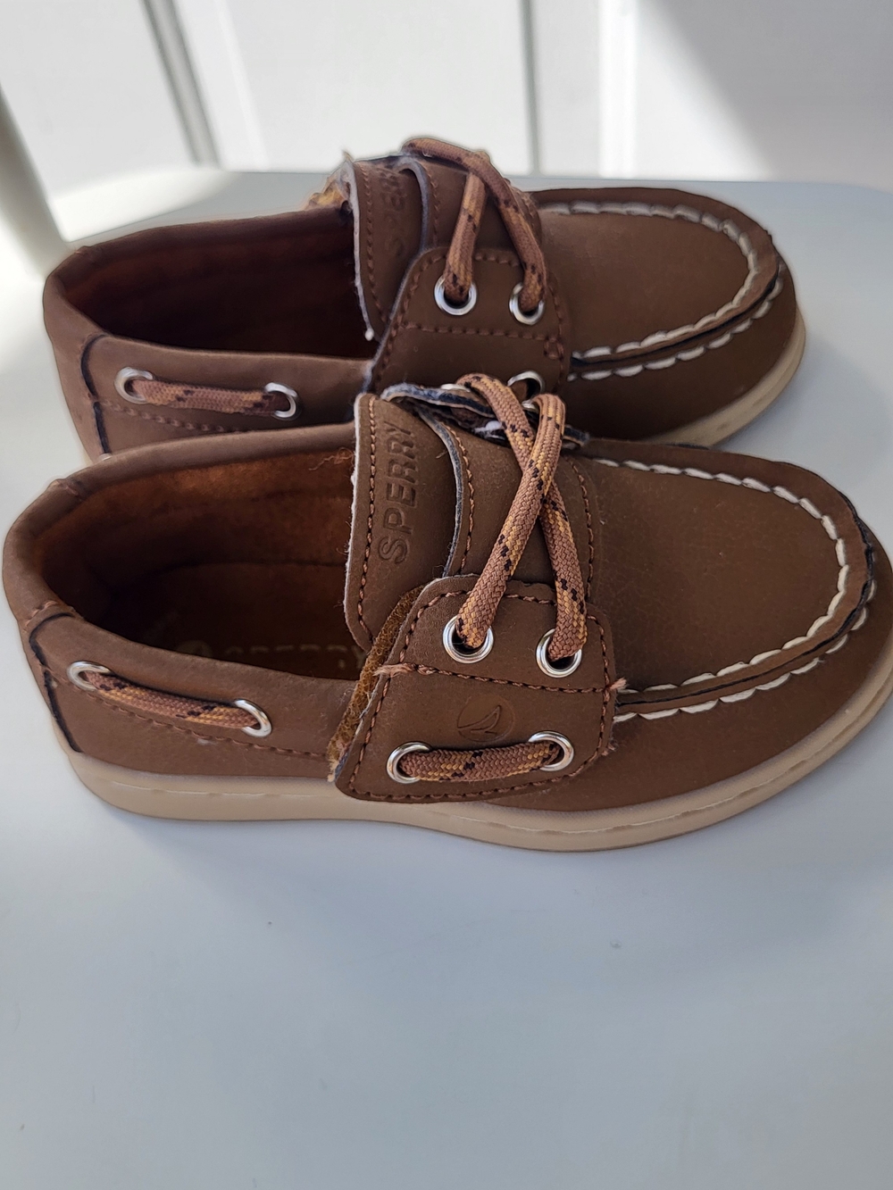 Sperry Baby Memory Foam Shoes For Boy Size 6